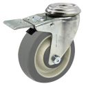 5" TOTAL LOCK CASTER, MONOTECH