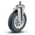6" SWIVEL CASTER, NO-MATIC