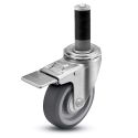 5" TOTAL LOCK CASTER, TPR