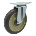 5" SWIVEL CASTER, TOP PLATE