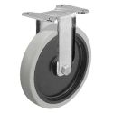4" RIGID CASTER, TOP PLATE
