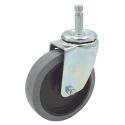 4" SWIVEL CASTER, GRIP RING