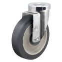 3-1/2" SWIVEL CASTER, POLY