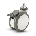 3" TOTAL LOCK CASTER, THREADED