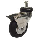 2'' TOTAL LOCK CASTER,NEOPRENE