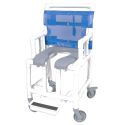 SOFT SEAT SHOWER/COMMODE CHAIR