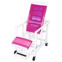 RECLINING COMMODE W/ LEGREST