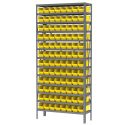 12" SHELF BIN SYSTEM-96 BINS