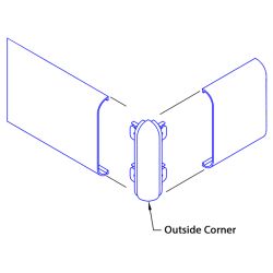 OUTSIDE CORNER FOR RED-E-CLIPS
