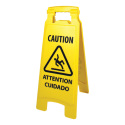 26" WET FLOOR SIGN - YELLOW