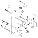 CROSSBRACE, PAIR INC. NUT&BOLT