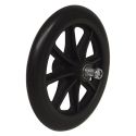 CASTER WHEEL, AXLE & NUT
