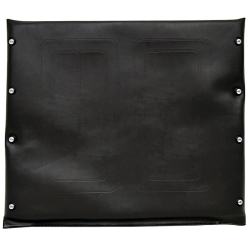 SEAT UPHOLSTERY, BLACK