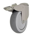 CASTER - BRAKED