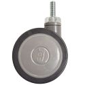 3" SWIVEL CASTER, THREADED