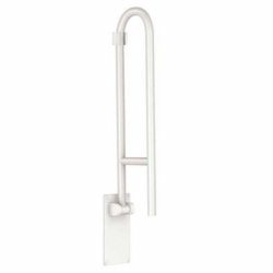 FLIP-UP GRAB BAR - WHITE