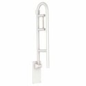 FLIP-UP GRAB BAR - WHITE