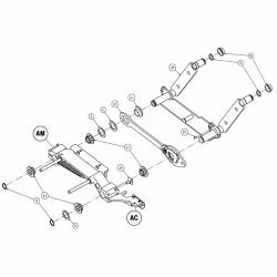 HEAD END SIDERAIL ASSEMBLY