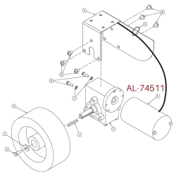 DRIVE WHEEL MOTOR