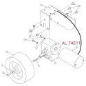 DRIVE WHEEL MOTOR