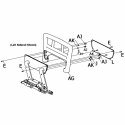 Foot End Siderail Assembly for Secure II Bed by Stryker