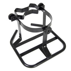 O2 CYLINDER METAL STAND, BLACK