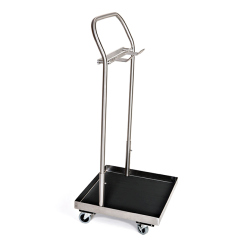 STIRRUP CART, STAINLESS STEEL