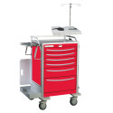CART W/LEVER LOCK, (6) DRAWERS