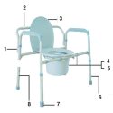 BACKREST WINGNUT/BOLT SET