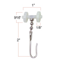 FLAT NYLON WHEEL CUBICLE