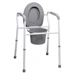 3 IN 1 STEEL COMMODE