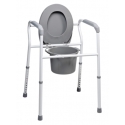 3 IN 1 STEEL COMMODE