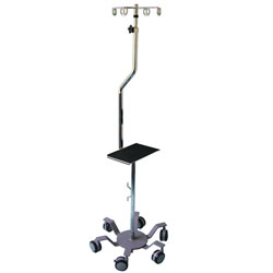SINGLE PLATFORM I.V. STAND