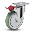 3" STAINLESS TOTAL LOCK CASTER
