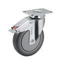 5" CHROME TOTAL LOCK CASTER