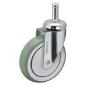 5" CHROME SWIVEL CASTER