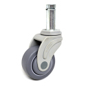 3" ANTIMICROBIAL SWIVEL CASTER