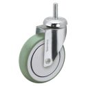 5" CHROME SWIVEL CASTER