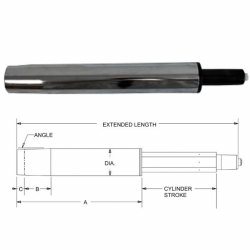 NON-ROTATING GAS CYLINDER