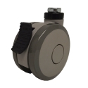 4" REAR SWIVEL CASTER W/ BRAKE