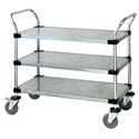 3 SOLID SHELF CART