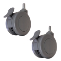 4" REAR SWIVEL CASTER W/ BRAKE