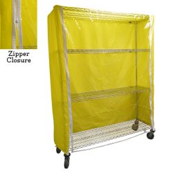 CLEAR VINYL CART COVER