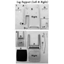 Leg Support, Left & Right, Parts (Model S300)