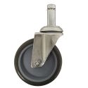 3" SWIVEL CASTER, GRIP RING