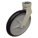 8" CENTRAL SWIVEL LOCK CASTER