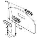 Staff Control Parts for UltraCare XT Bed