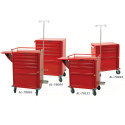 EMERGENCY CARTS-SHORT,4 DRAWER