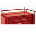 TOP RAIL AND PUSH HANDLE,STEEL