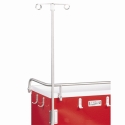 I.V. POLE, 2 PRONG